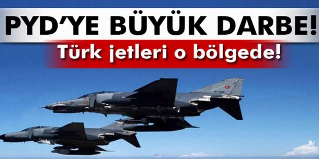 Türk jetleri vurdu...