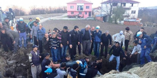 Bursa'da göçük faciası: 2 ölü...