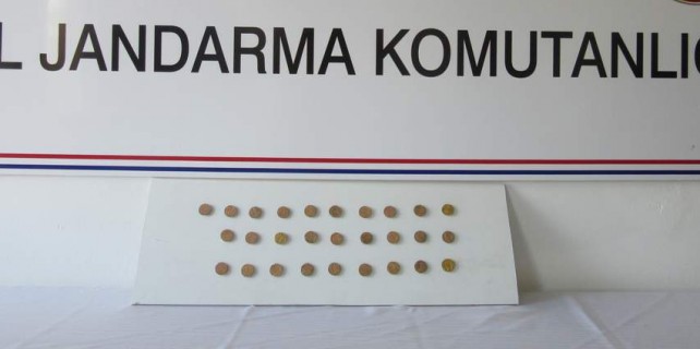 Roma'nın paraları Bursa'da çıktı