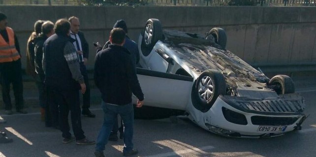 Bursa...Bu araçtan sağ çıktı...