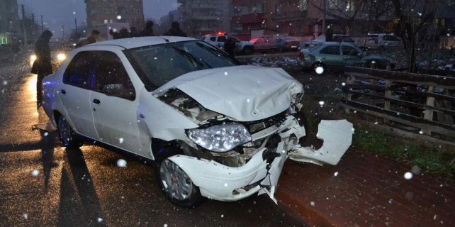 Bursa'da karla gelen kaza...Can pazarı yaşandı