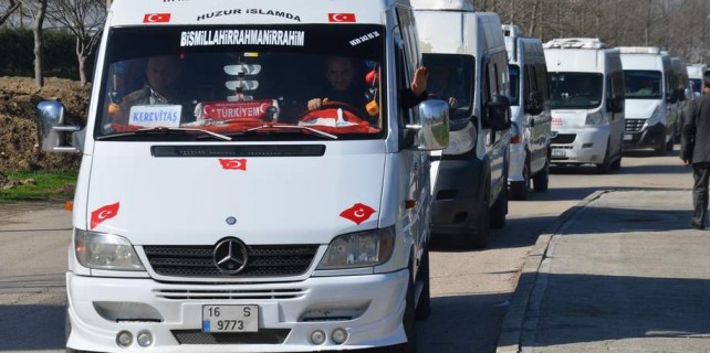 Ucuza aldıkları plakalar için eylem yaptılar...