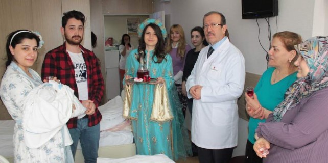 Bu hastanede Osmanlı kültürü yaşatılıyor...