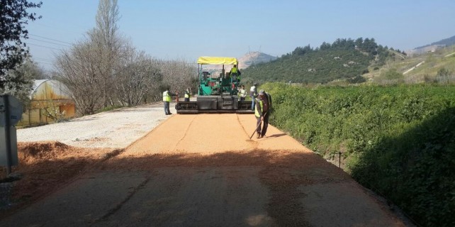 Gürsu yollarına makyaj