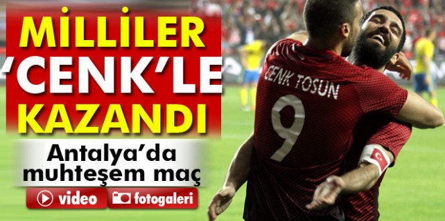 Türkiye 2 İsveç 1 -Maç özeti-
