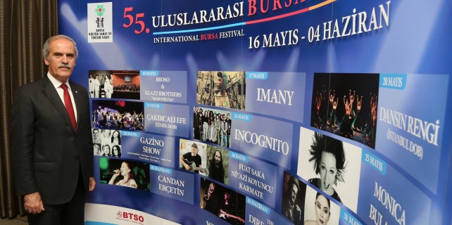 Bursa Festivali'nde 55. yıl coşkusu