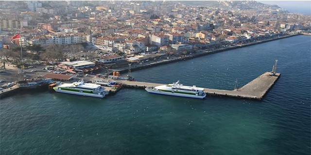 Mudanya iskelesi Büyükşehir'e devredildi