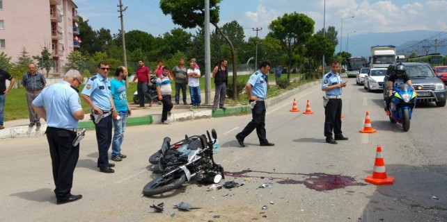 Bursa'da acı kaza...