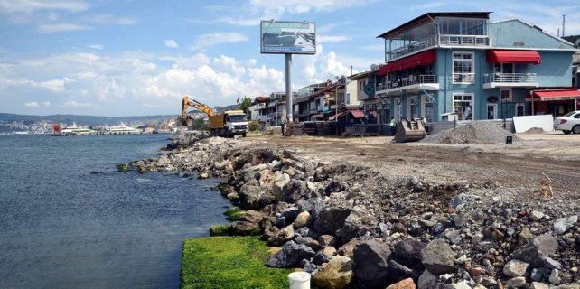 Mudanya'da düğüm çözüldü inşaat hızla başladı