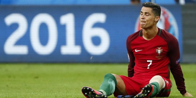 Ronaldo'nun çaresizlik gözyaşları...