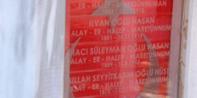 Yalan değil gerçek...İşte Çanakkale'deki Suriye şehitleri