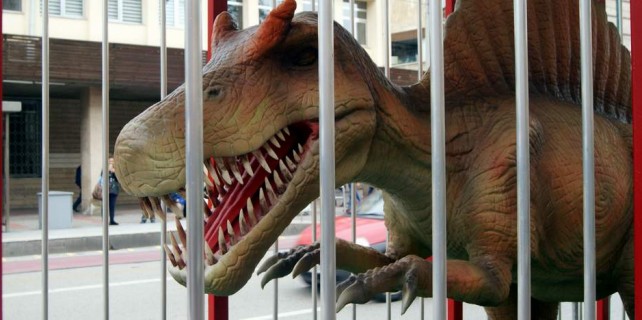 Bursa'yı dinozorlar bastı