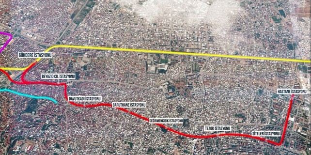 Bursa'ya yeni metro hattı geliyor..!