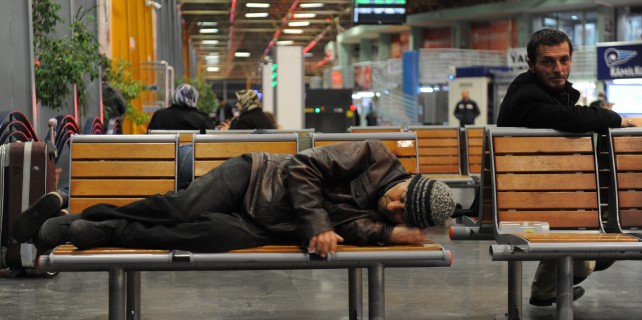 Evsizler orayı mesken edindi..?