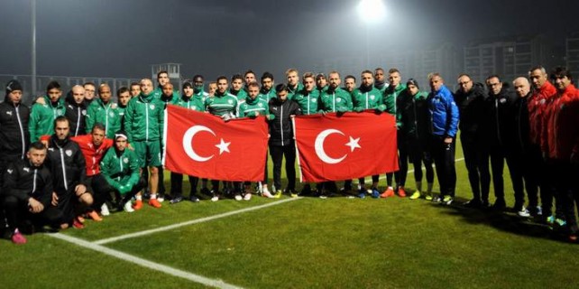 Bursa'da en acı idman...