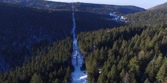 Uludağ büyüledi...İşte kar kalınlığı