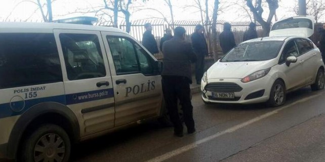 Bursa'da polise silahlı saldırı