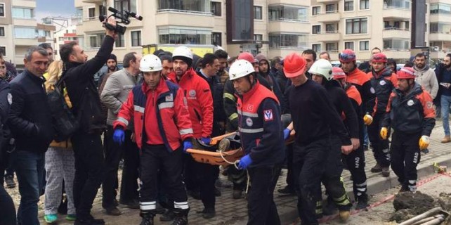 Bursa'da göçük faciası...