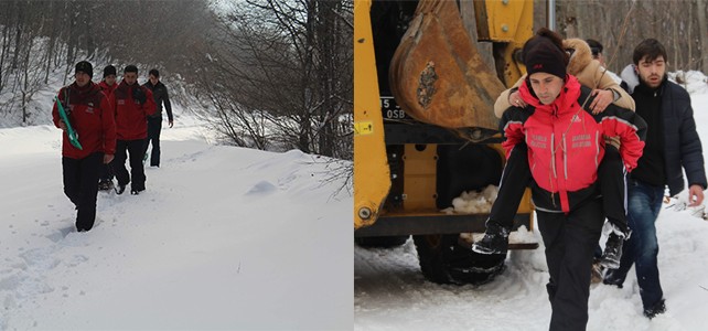 Uludağ'da nefes kesen kurtarma operasyonu