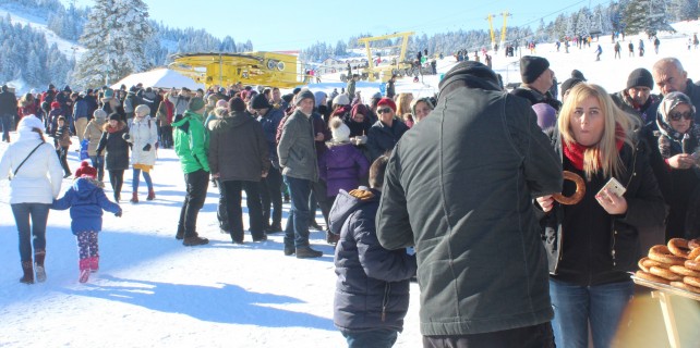 Uludağ haftasonu doldu taştı