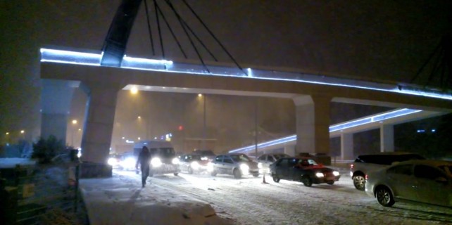 Bursa - Mudanya Yolu trafiğe kapandı