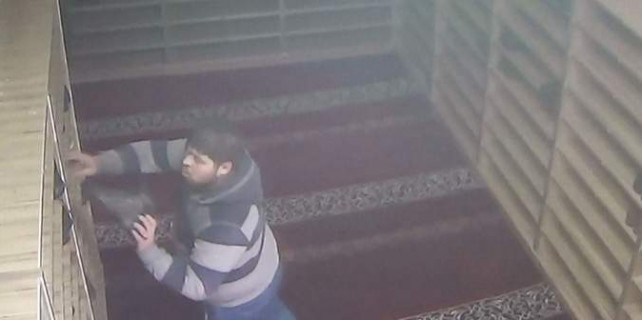 Bursa'da herkesi şok eden hırsız