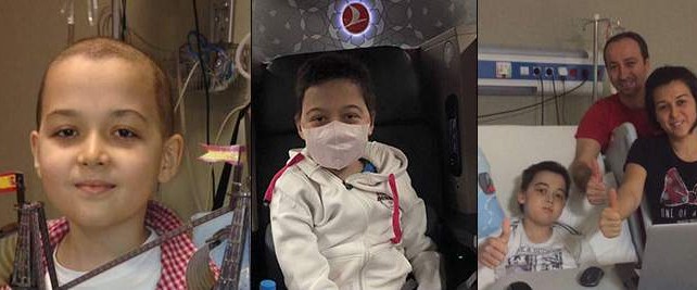 Güzel haberle dön inşallah...Bursalı Arda'nın  yolculuğu başladı