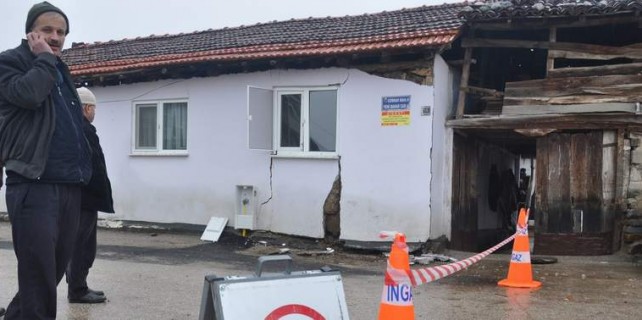 Bursa'da doğalgaz patlaması..