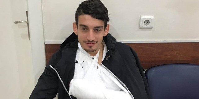 Ustabaşı'nın sol kolunda kırık tespit edildi