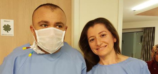 Kardeşine yeni bir hayat verdi