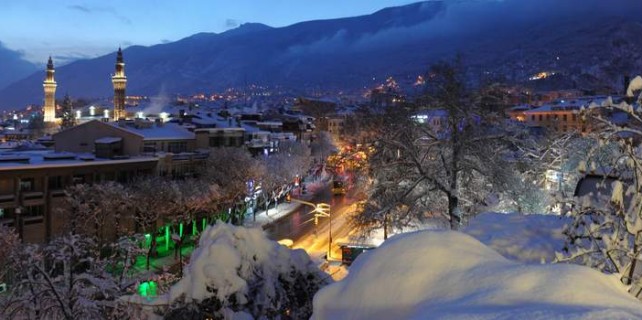 Bursa'ya kar uyarısı...