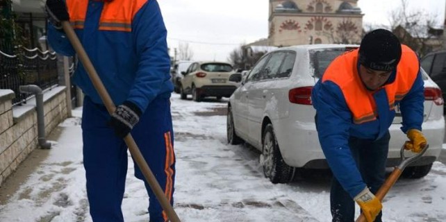 Nilüfer'de kar alarmı