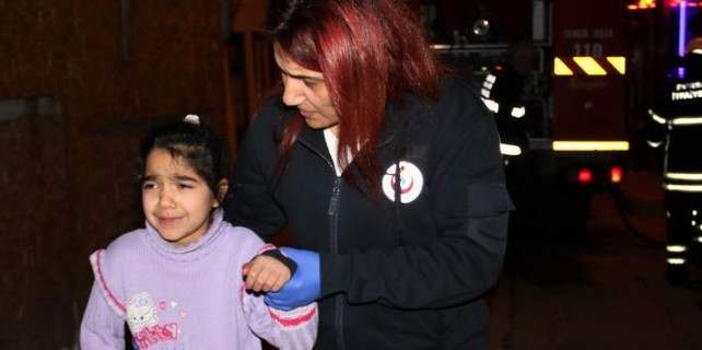 Doğalgaz bomba gibi patladı...