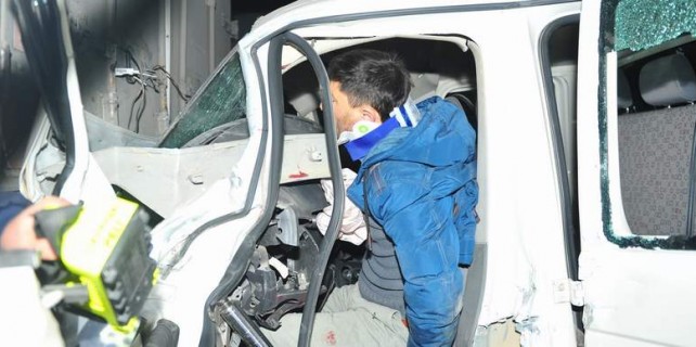 Bursa'da kaza dehşeti...Sıcak anlar