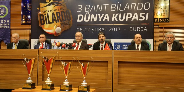 Bursa bilardo ile dünya gündeminde