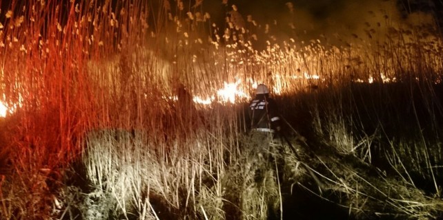 Bursa'da korkutan yangın