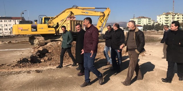 Yenişehir'e devlet hastanesine ilk kazma vuruldu