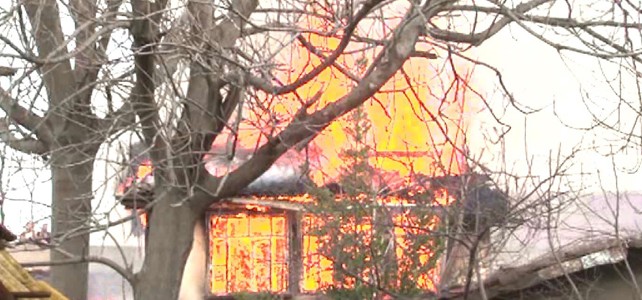 Bursa'da korkutan yangın