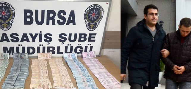 Oğlunu sünnet ettirmek için işyerini soydu