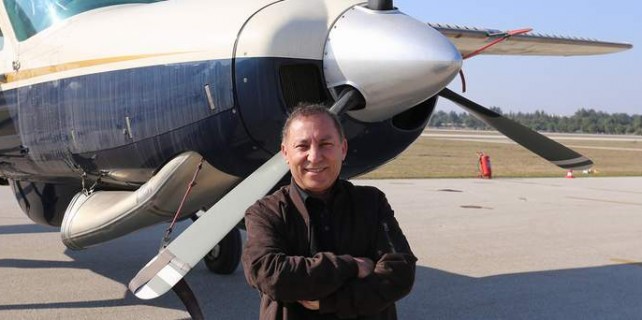 Uzaya çıkan ilk Türk...14 dakikada Bursa'ya indi...