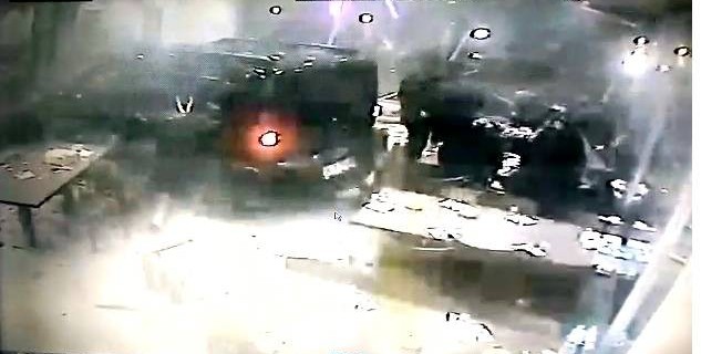 Restorandaki facia kamerada