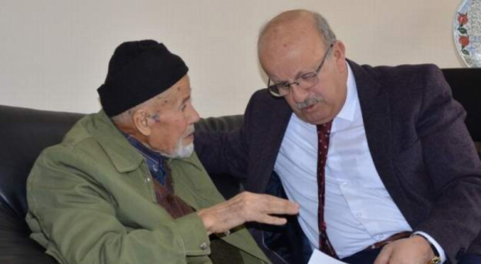 92 yaşında...Tek hayali Erdoğan'ı görmek