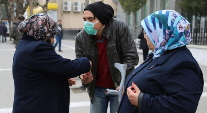 Dilencinin bir saatte topladığı para şok etti