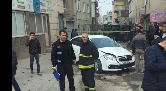 Bursa'da kaza dehşeti..O anlar kamerada