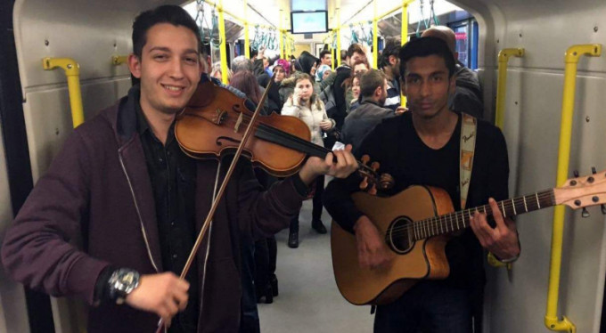 Bursa'da sınava gidenlere sürpriz