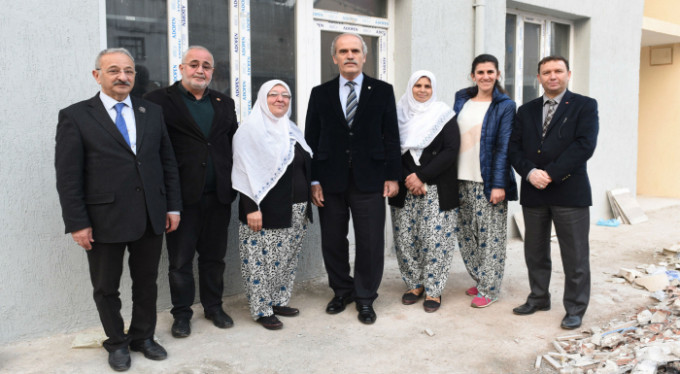 Bursa'nın o ilçesinde kadınlara destek