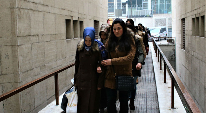 Bursa'da gözaltına alınan 13 şüpheli adliyeyede