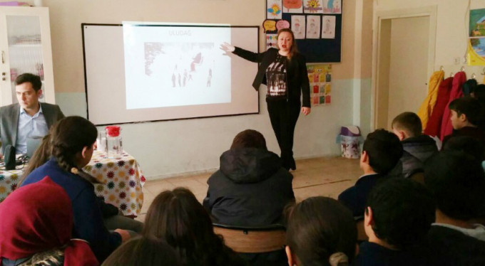 Öğrencilere Bursa'yı anlattılar