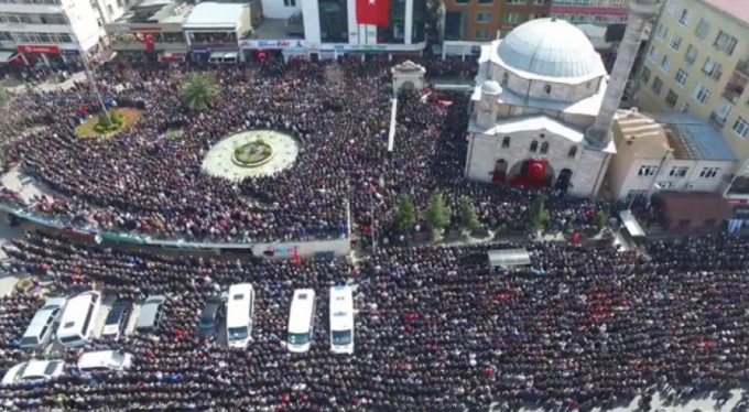 Türkiye şehidini böyle uğurladı
