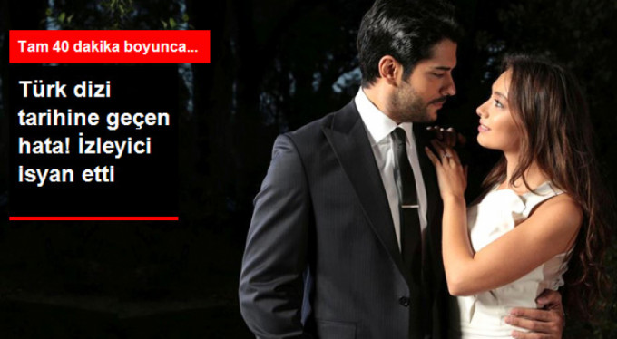 Seyirciyi isyan ettiren hata